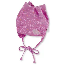 Sterntaler pink kötős sapka 