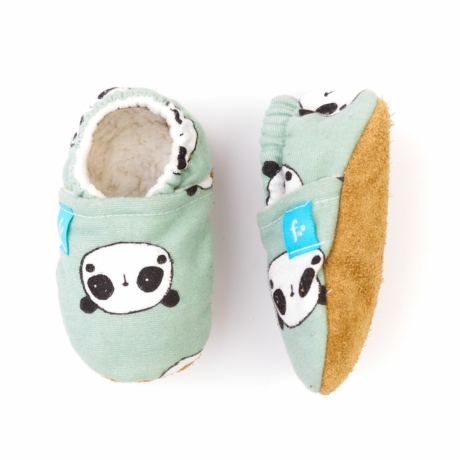Funkidz puhatalpú gyerekcipő menta panda gbaby.hu