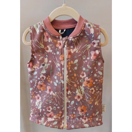 G-Baby Virágos softshell mellény